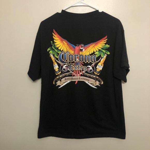 Delta Other - Corona beer party shirt California black large